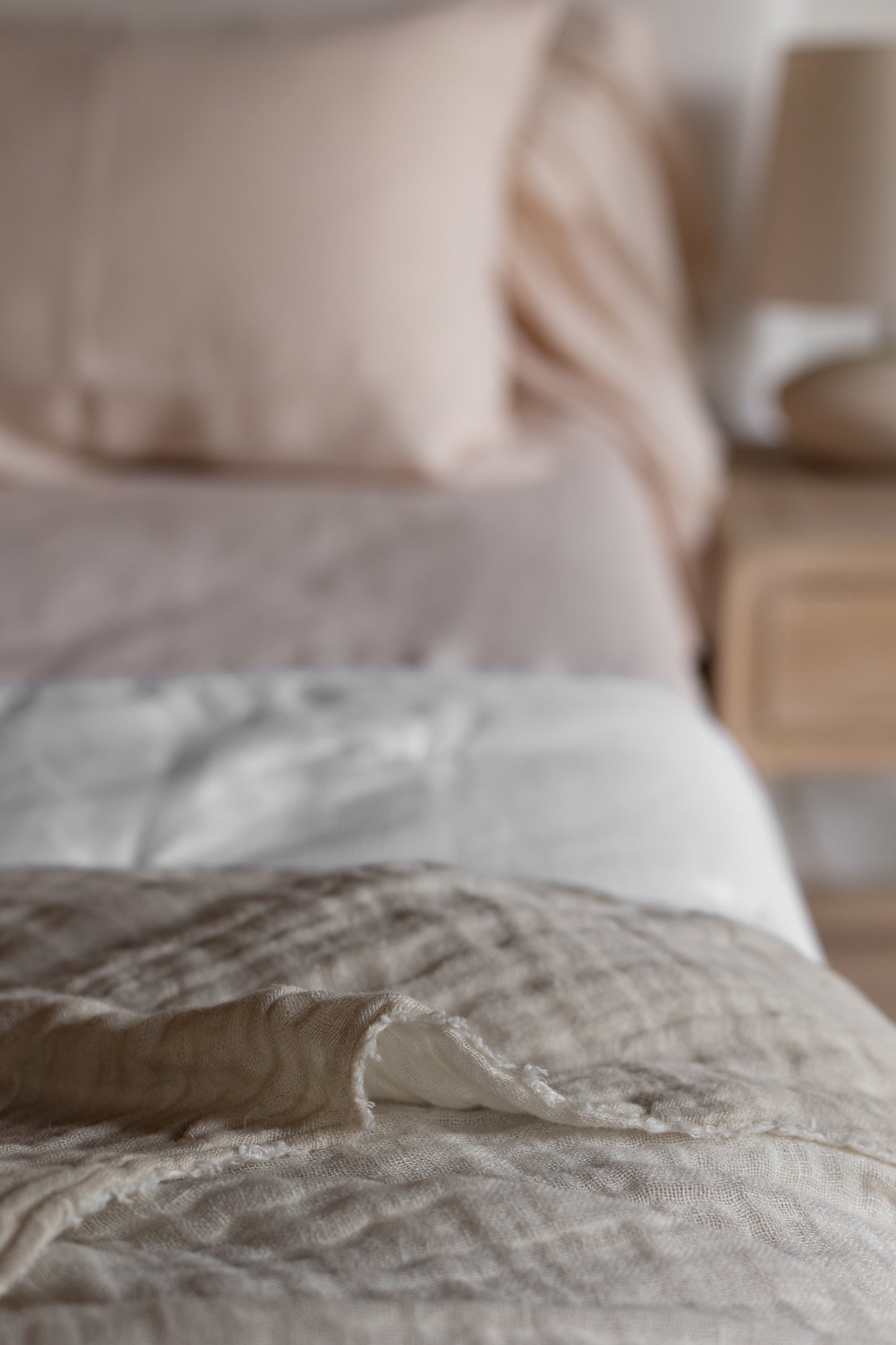 Throw Nube Lino
