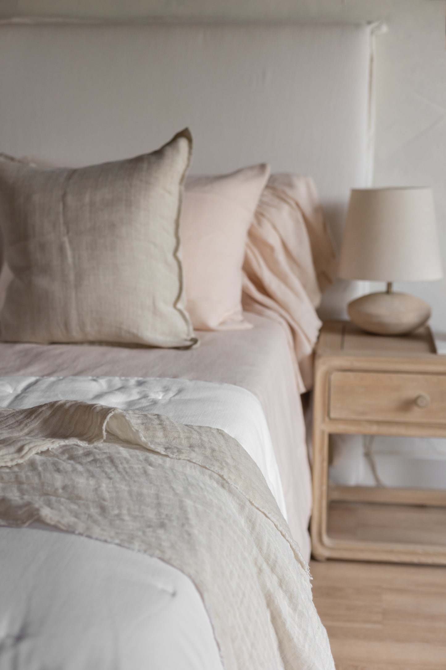 Cabecera Cama Lino Twin