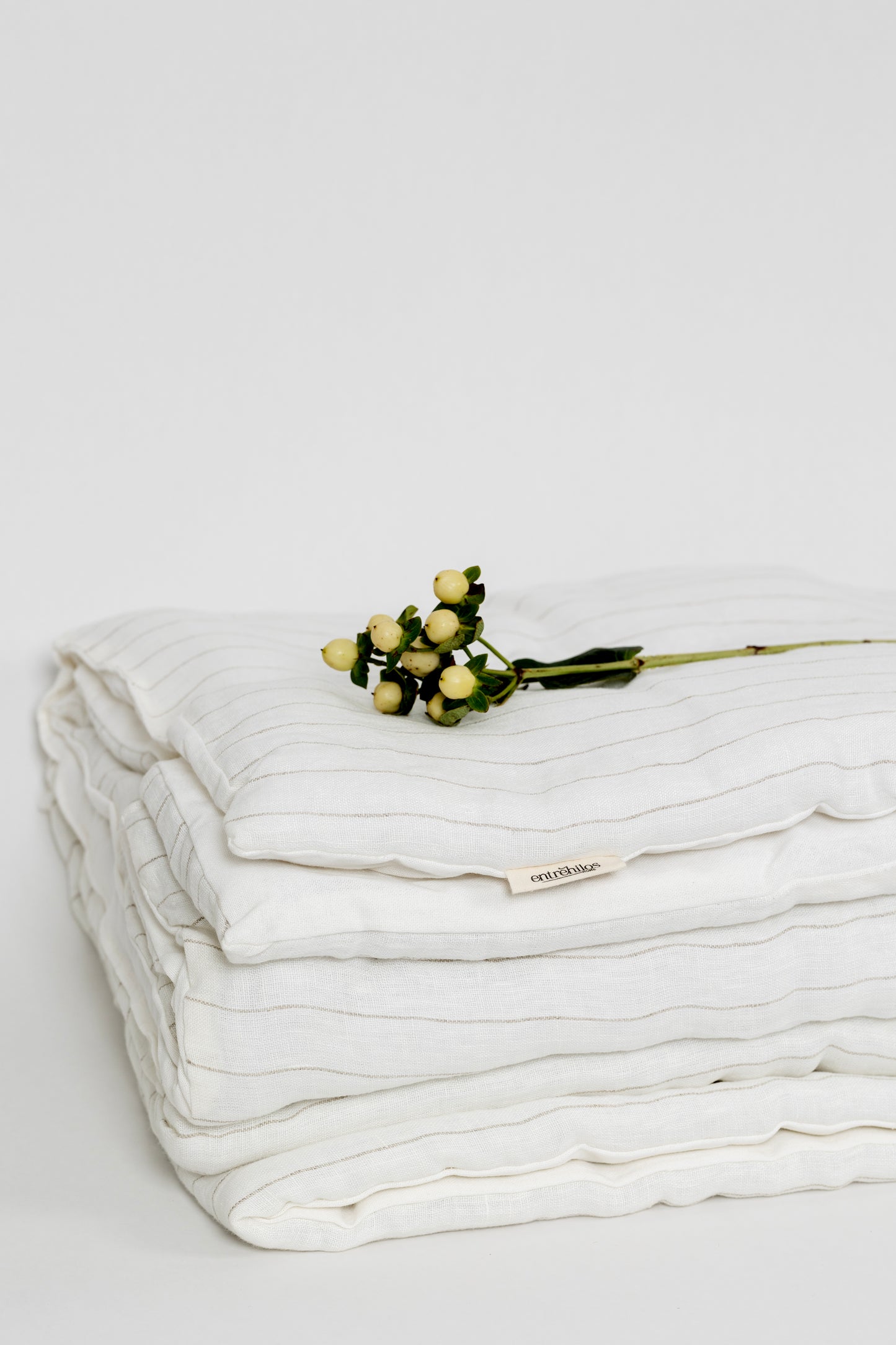 Mantel Lino Vainilla Off White