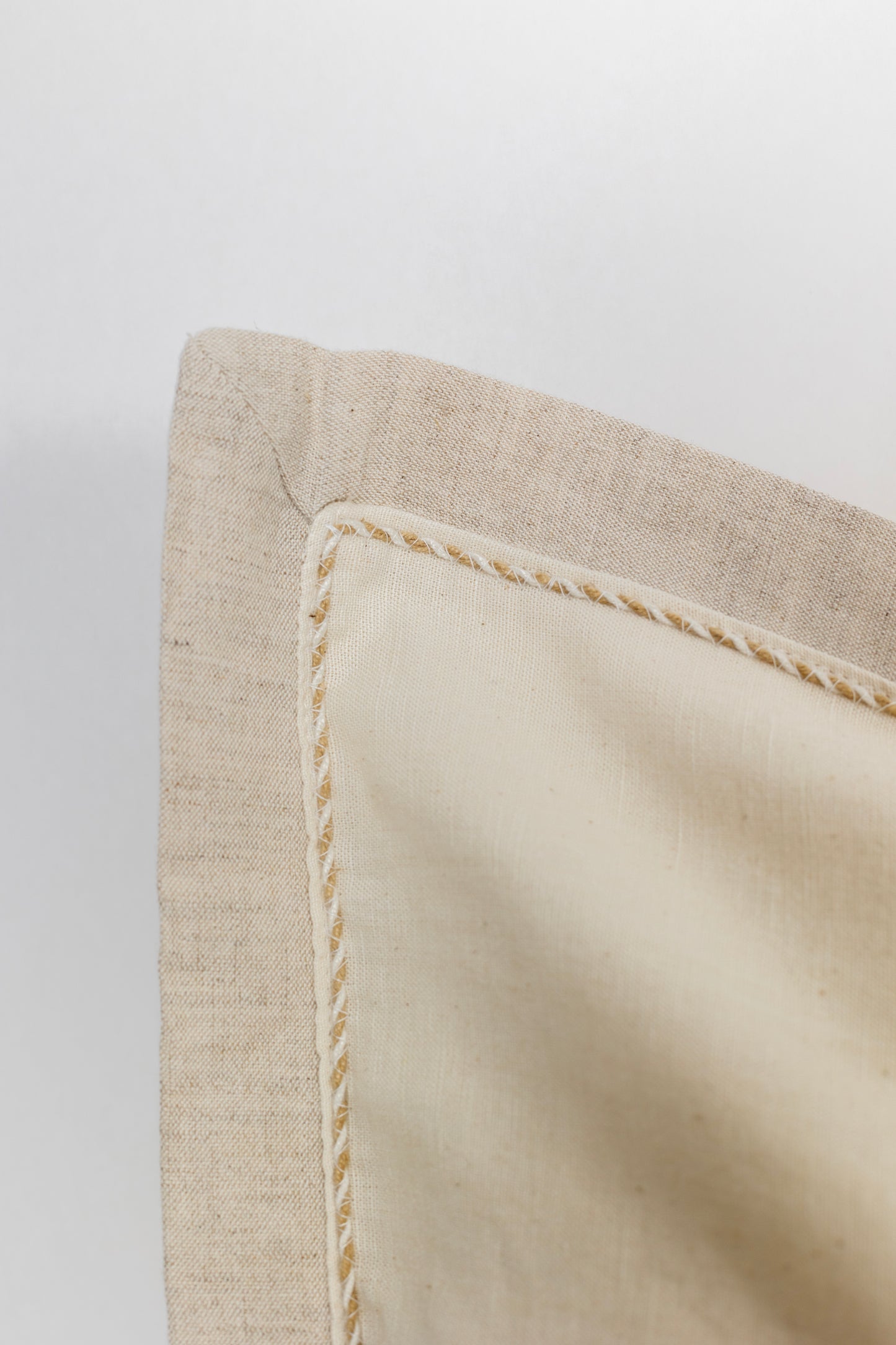 Mantel Lino Vainilla Off White