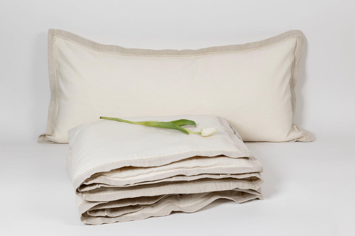 Mantel Lino Vainilla Off White