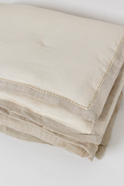 Piecera - Sofá Cover Lino Algodón Quilt Royal