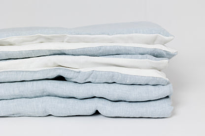 Piecera - Sofá Cover Lino Algodón Sky Blue