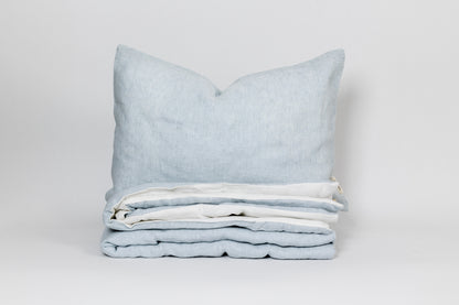 Piecera - Sofá Cover Lino Algodón Sky Blue