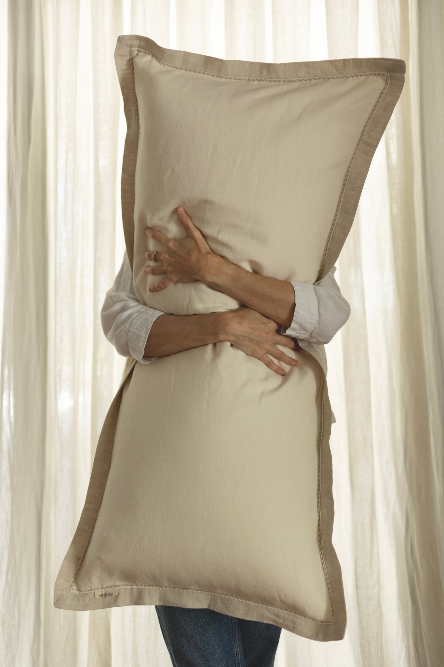 Mantel Lino Vainilla Off White