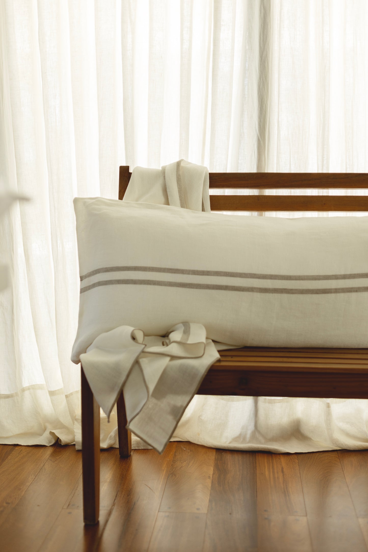 Mantel Lino Vainilla Off White