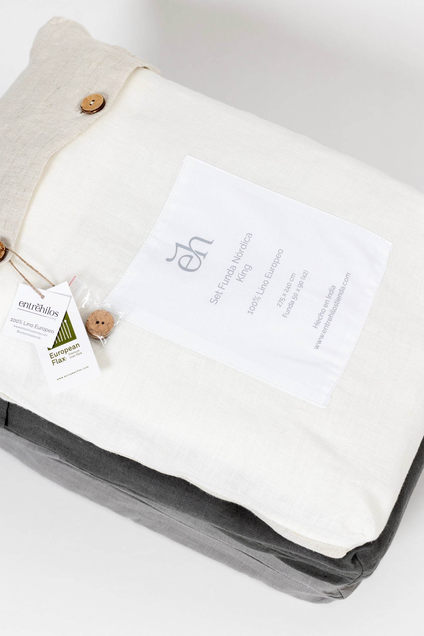 Mantel Lino Vainilla Off White