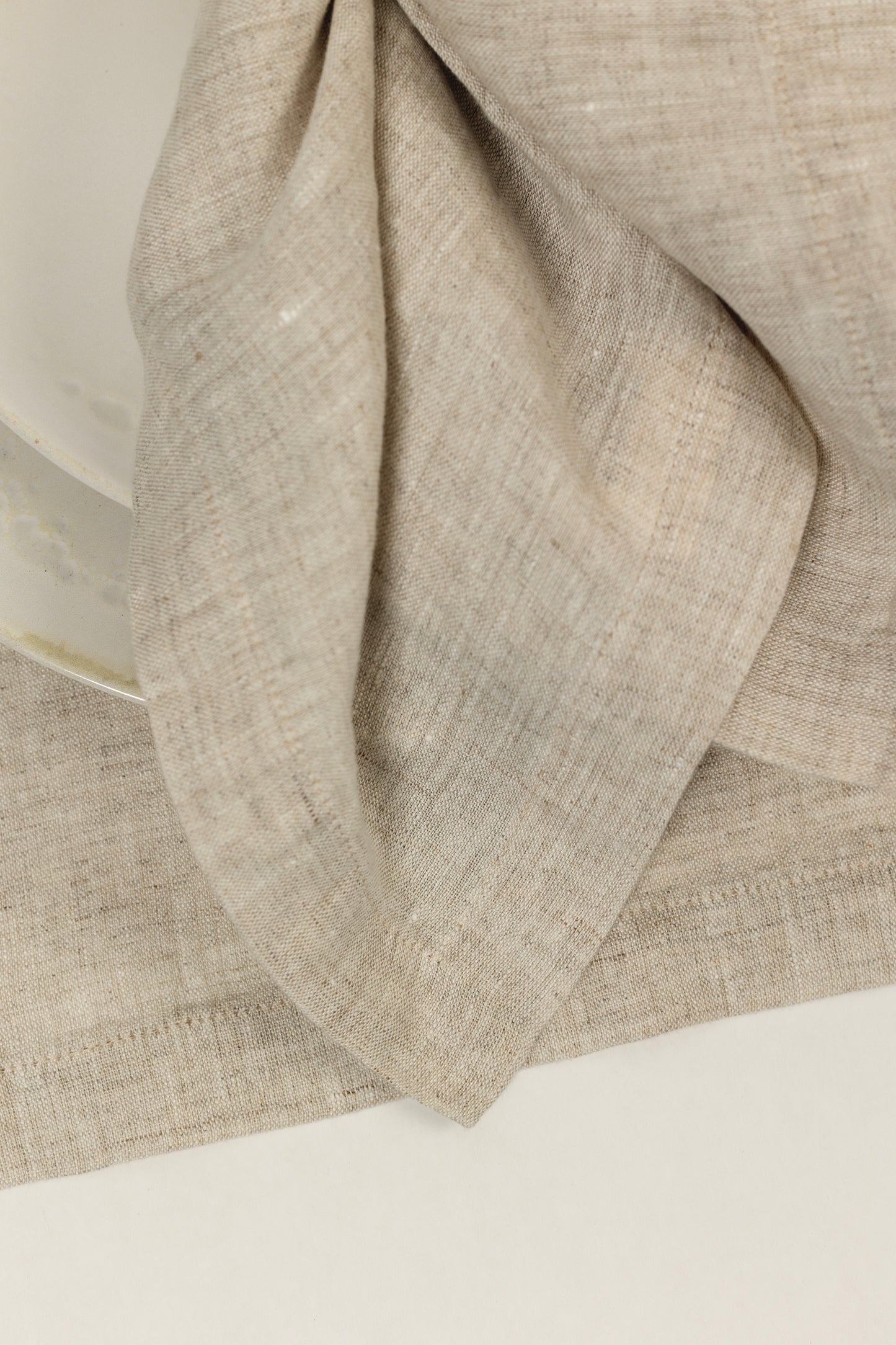 Mantel Lino Vainilla Off White