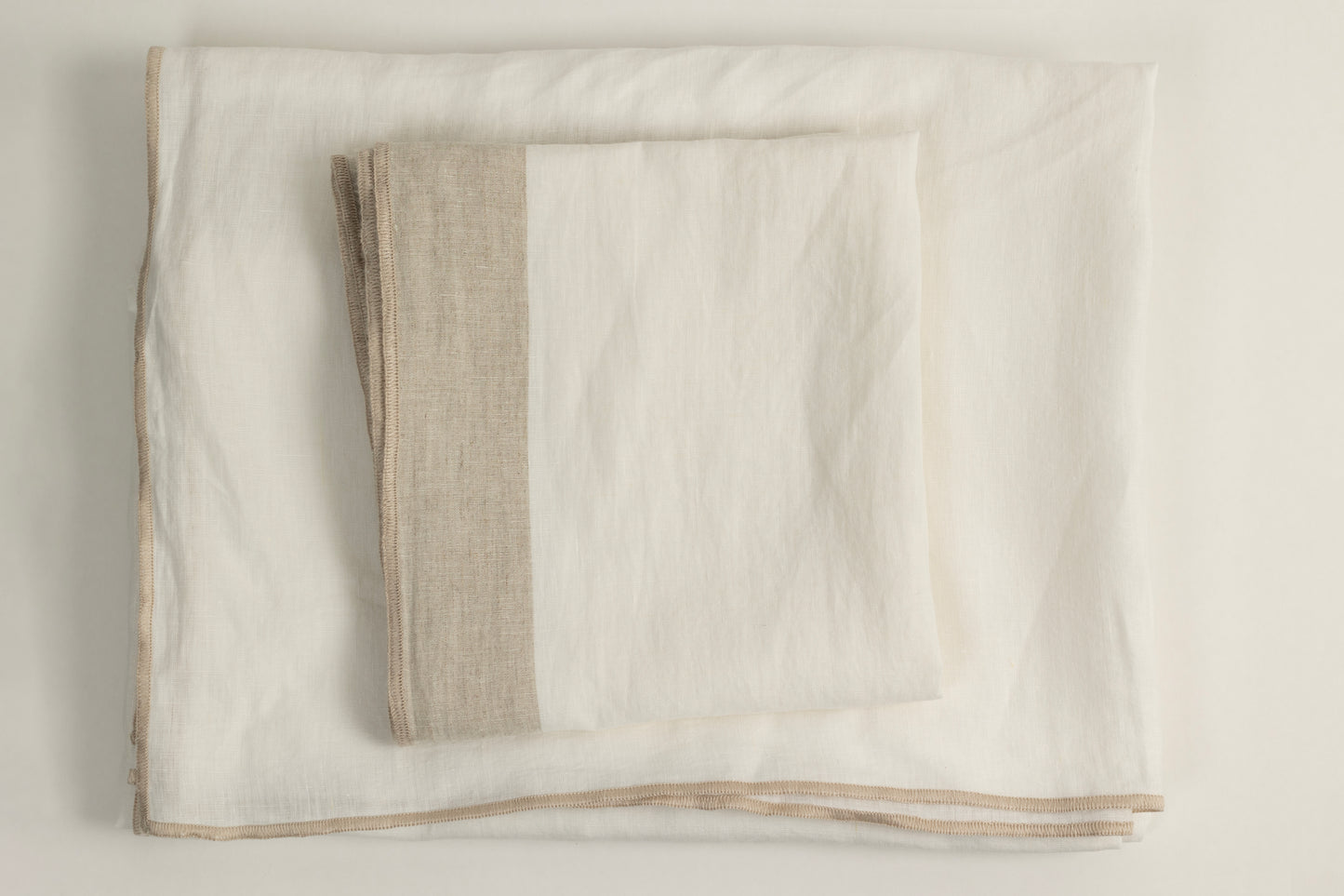 Mantel Lino Vainilla Off White