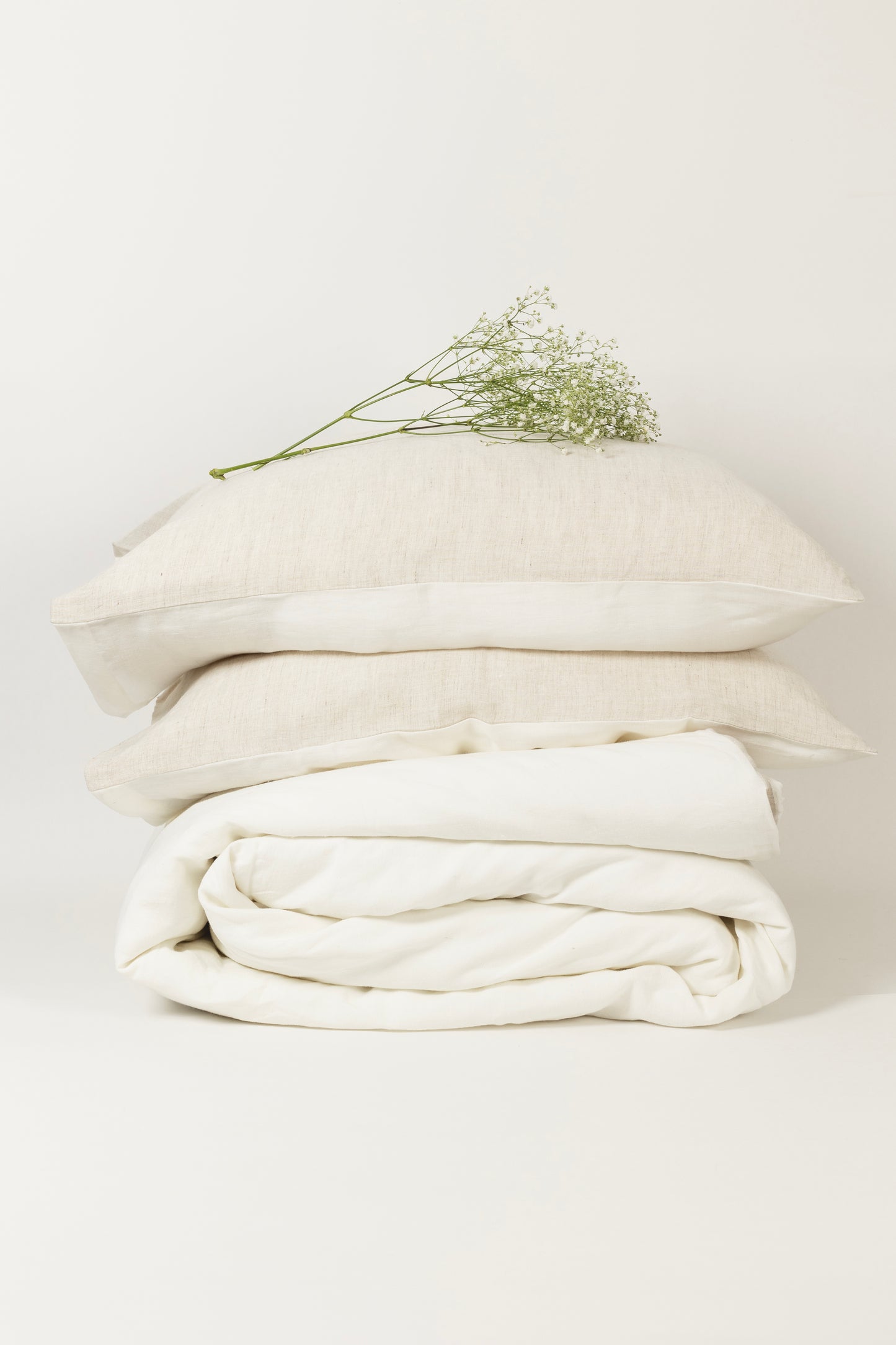 Mantel Lino Vainilla Off White