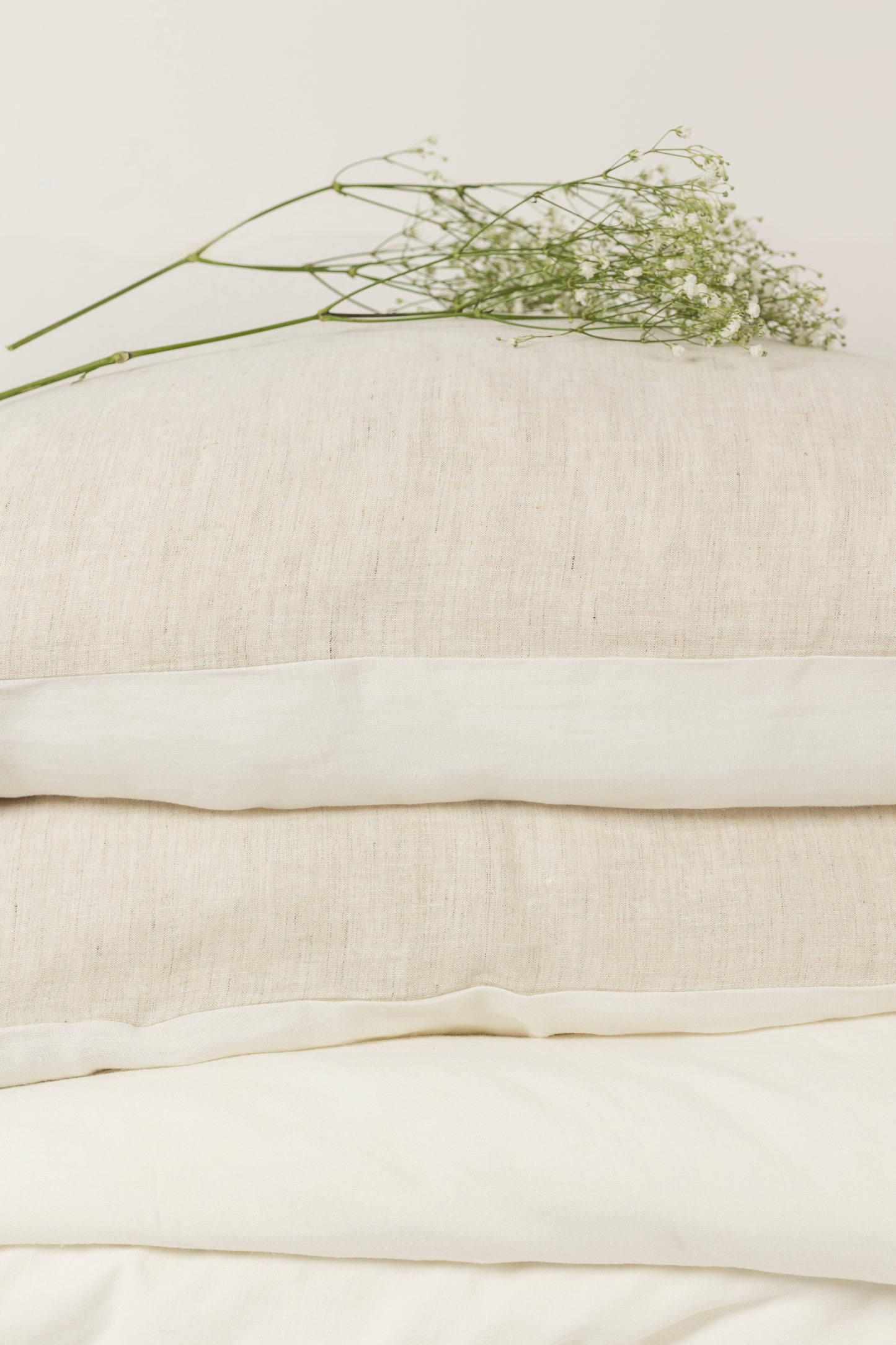 Mantel Lino Vainilla Off White