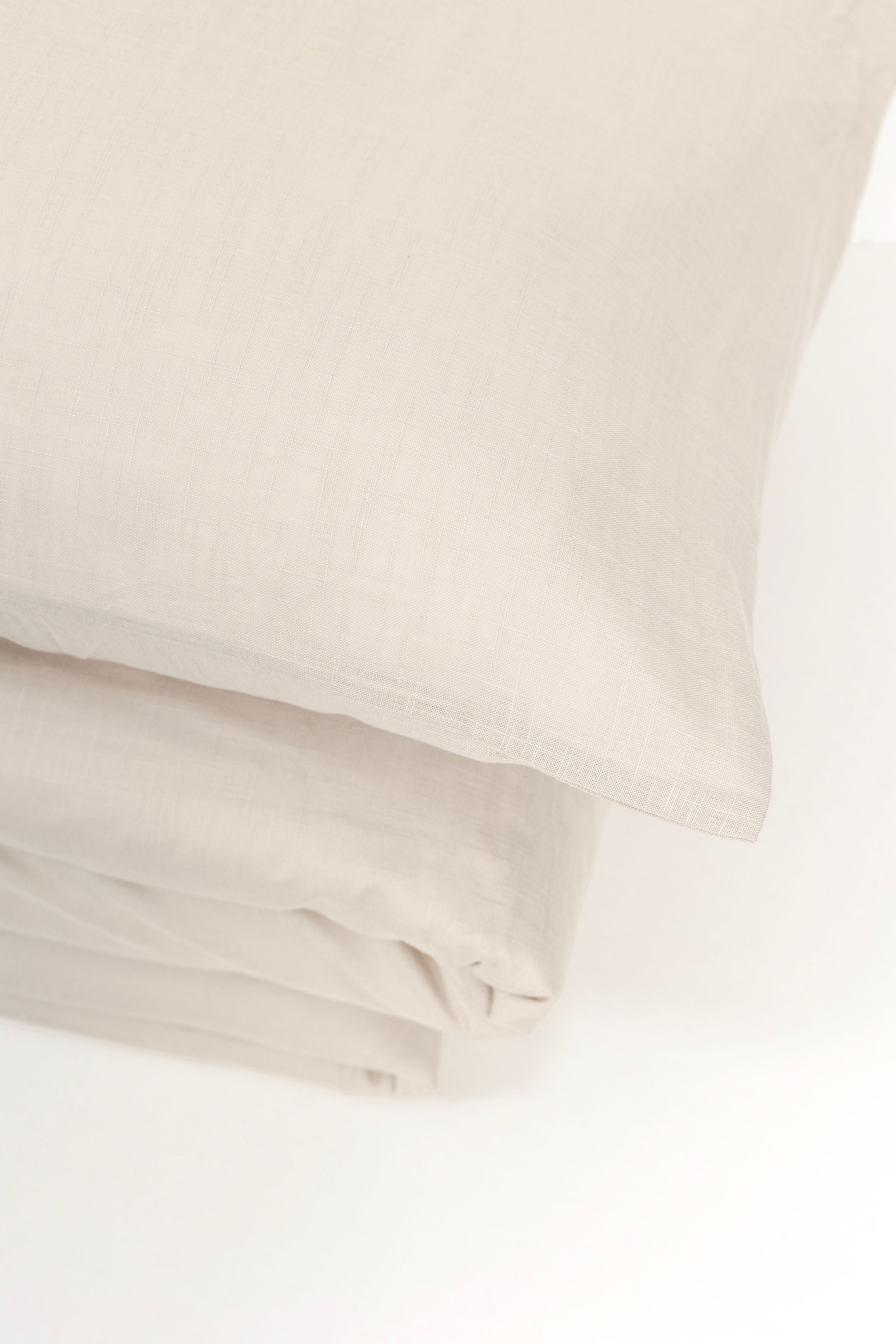 Set Funda Nórdica 100% Algodón Look Lino Twin