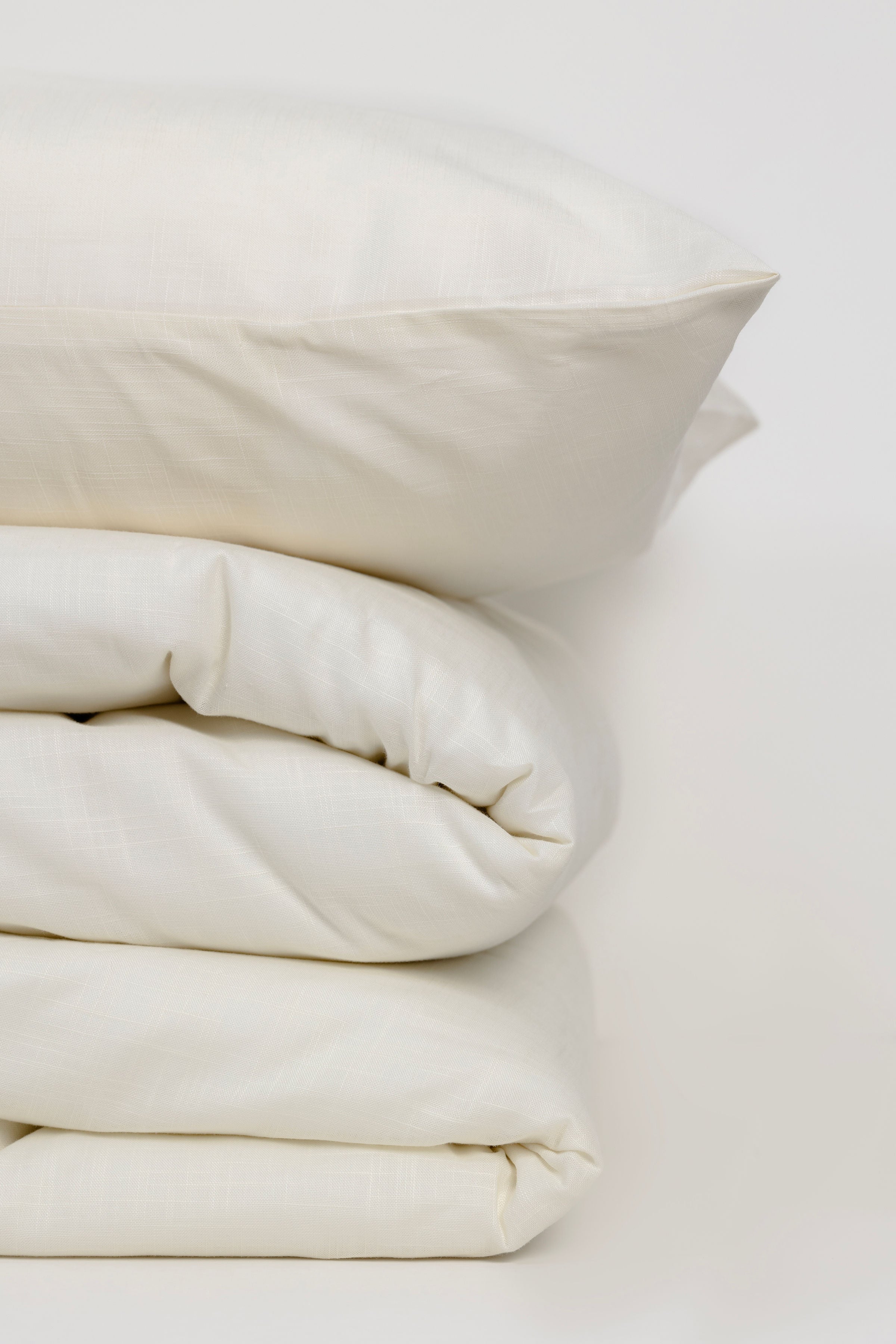 Set Funda Nórdica 100% Algodón Look Lino Twin