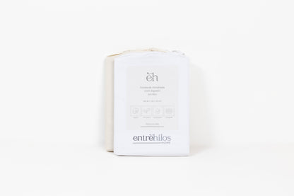 Set Funda de Almohada 100% Algodon 300 hilos