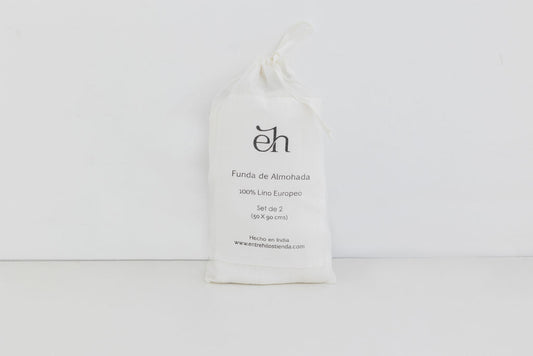 Set Funda de Almohada 100% Lino